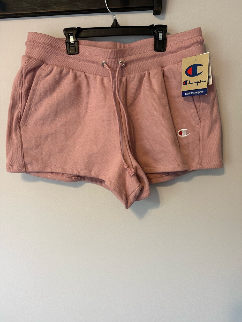 Champion Pink Reverse Weave Athletic Shorts